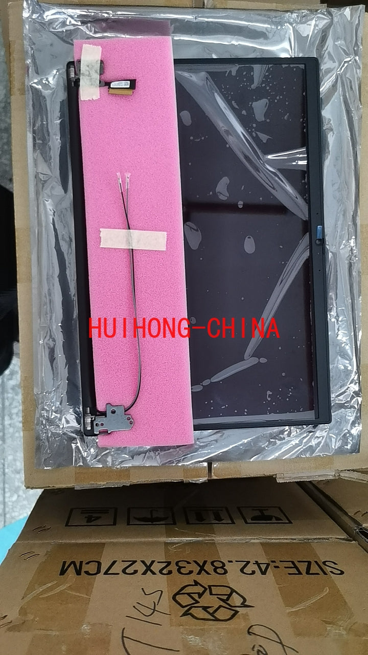 Original Lenovo ThinkPad E14 Gen2 Gen3 Gen4 upper half screen assembly, silver black