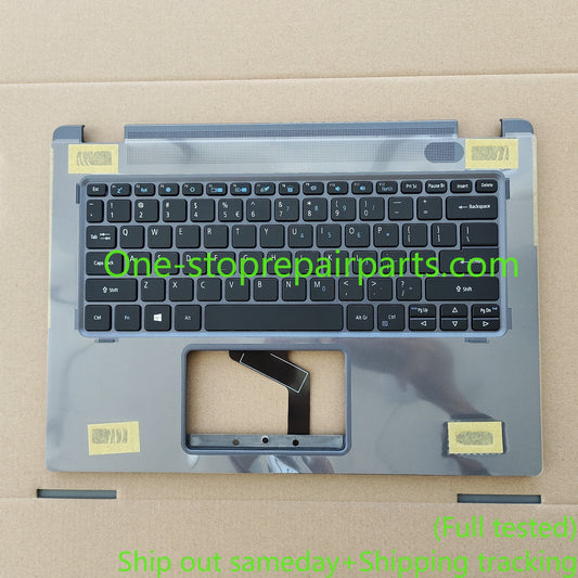 ACER TMP414-51 N20H4 P414 P414RN SPIN palmrest topcase upper C shell cover keyboard assemblly