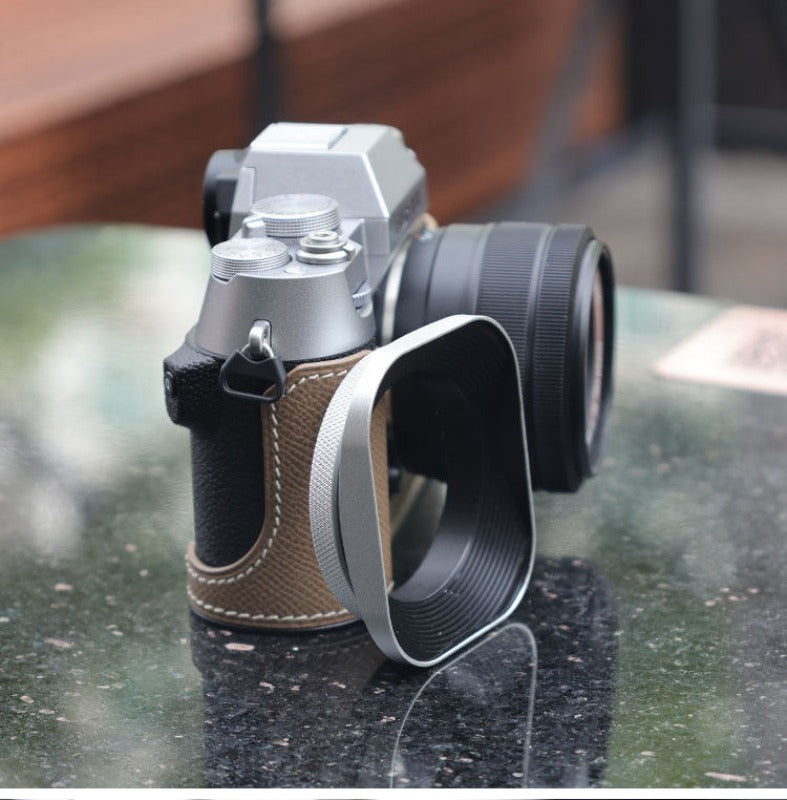 Square hood for Canon Sony Conn 16-50 Fuji 15-45/35 f2 52/43/46 mm Digital camera accessories
