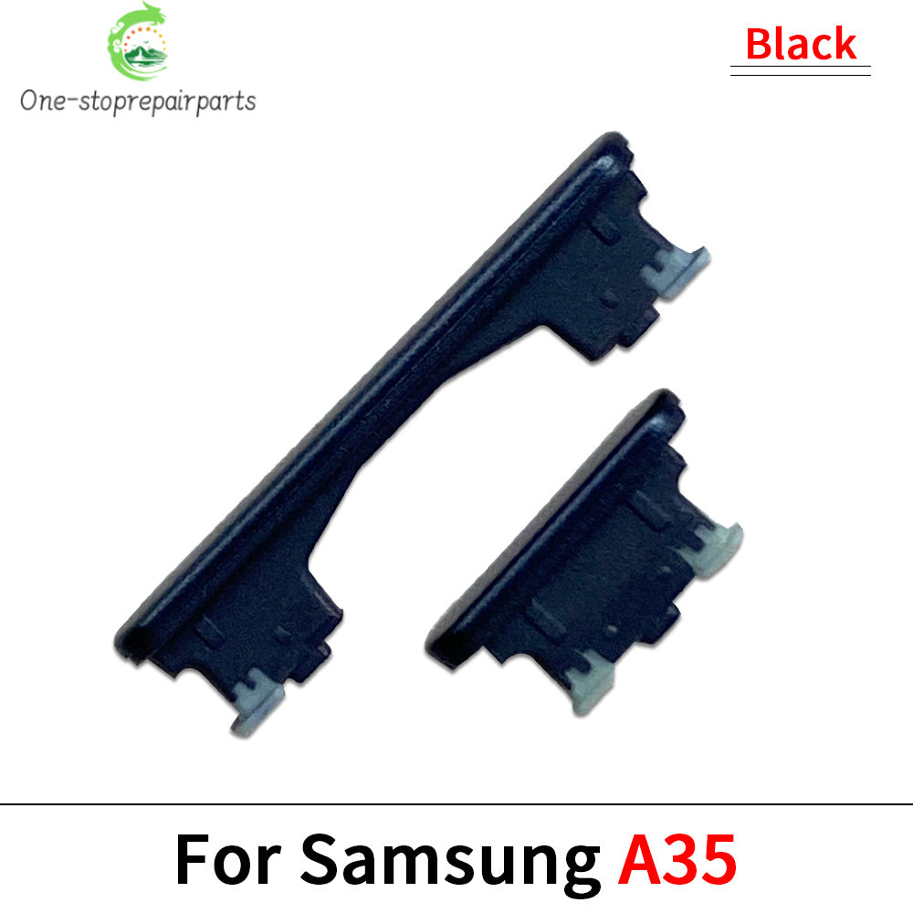 New For Samsung A05 A05s A15 A25 A35 A55 Power Button + Volume Side Button Key Replacement Parts Samsung phone repair parts