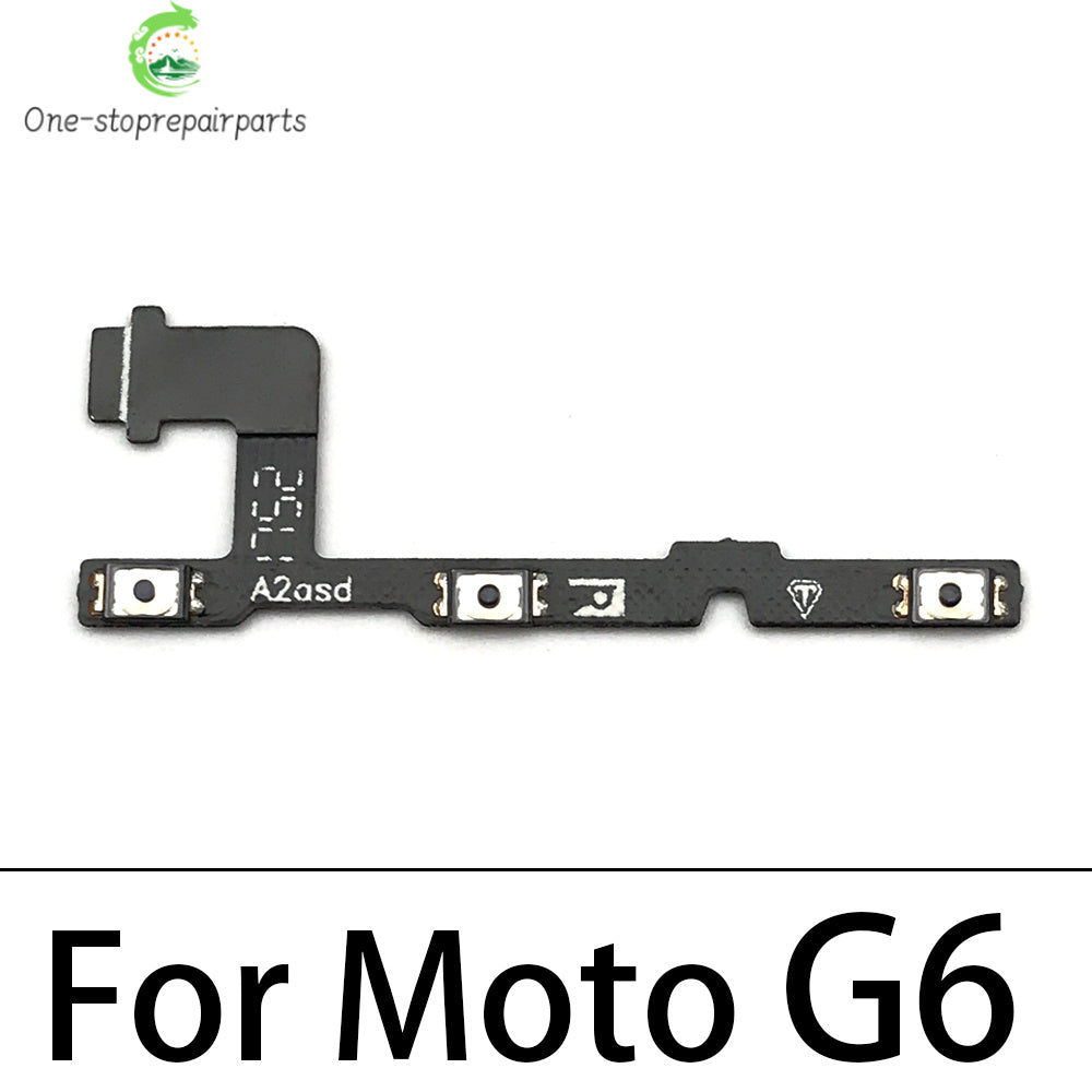 Power On Off Volume Button Flex Cable For Motorola Moto G5 G5s G6 G4 G8 G7 G9 Plus Play Power Lite Motorola phone repair parts