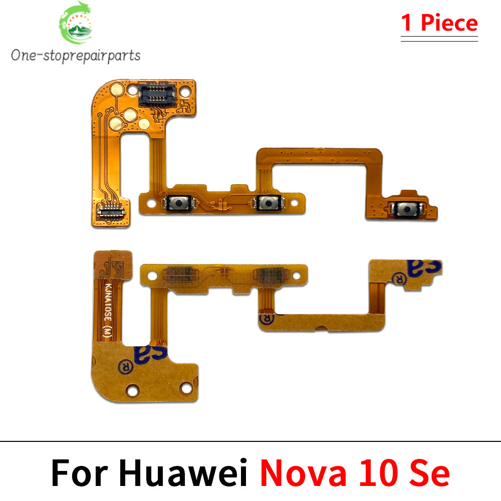 Power On Off Volume Side Button Key Flex Cable For Huawei Nova 8 8i 9 10 11 11i 12 12i Pro Se Y61 Y91 Huawei phone repair parts