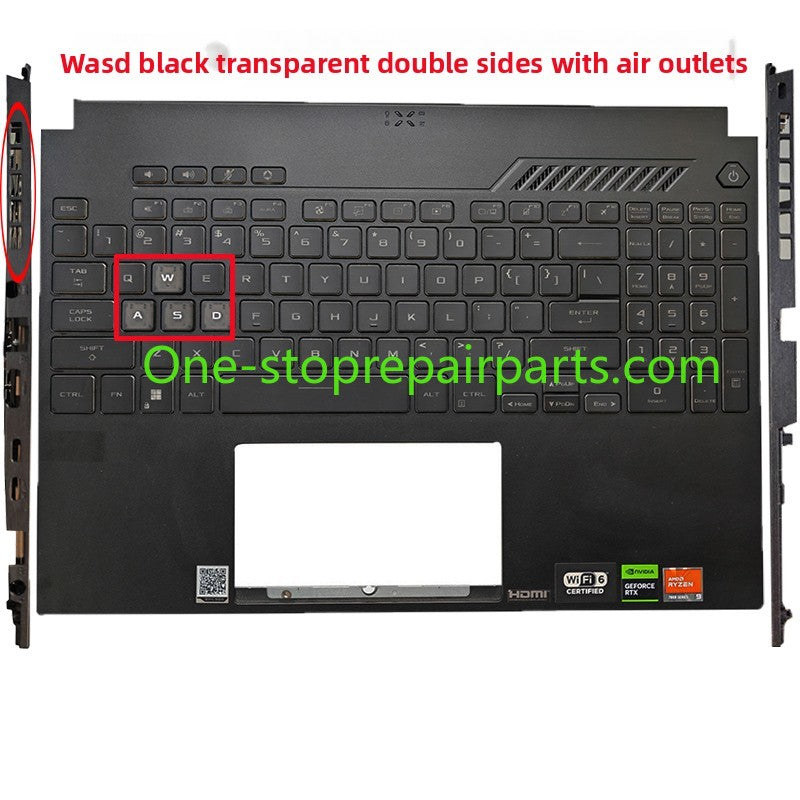 Upper case keyboard ASUS TUF3 TUF4 TUF5  FA507 FX517 FX507 F15 FX507Z FA507R FX507ZC FX517 FA607 FX617 topcase palmrest keyboard