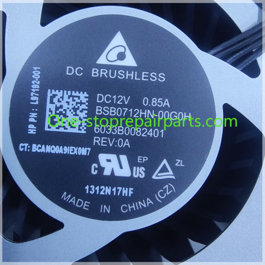 CPU GPU Cooling fan for HP Z2 MINI G5 Mini Desktop Workstation GPU AMD cooler fan L97191-001 L97192-001 L97185-001 M40057-001 DFS200912AP0T