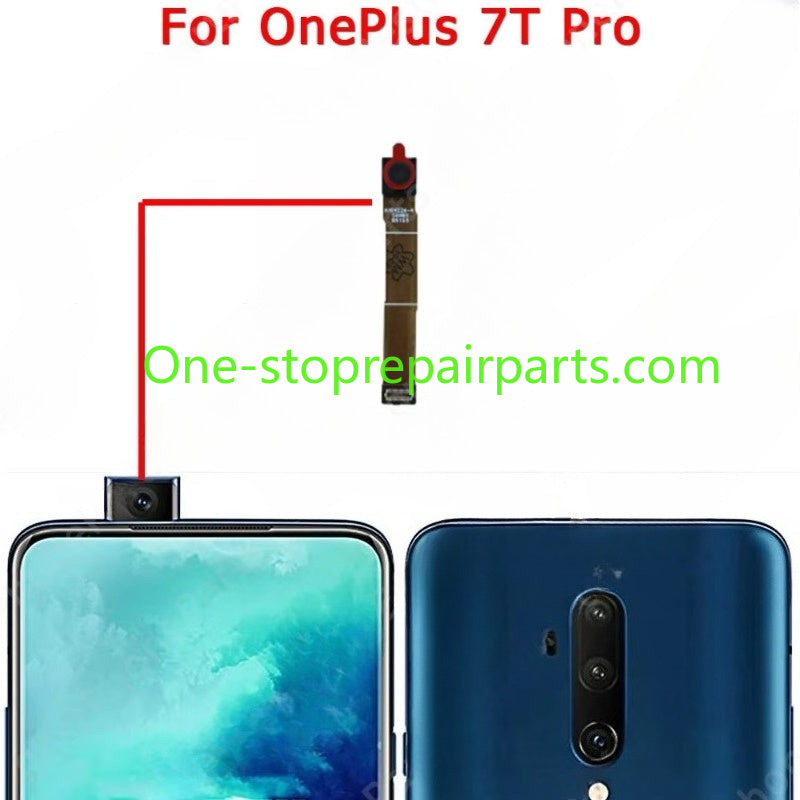 Big Facing Selfie Front Backside Camera Module For Oneplus 7 Pro 1+ 7T 5G One Plus Back View Rear Camera Spare Parts Flex Cable OnePlus phone repair parts