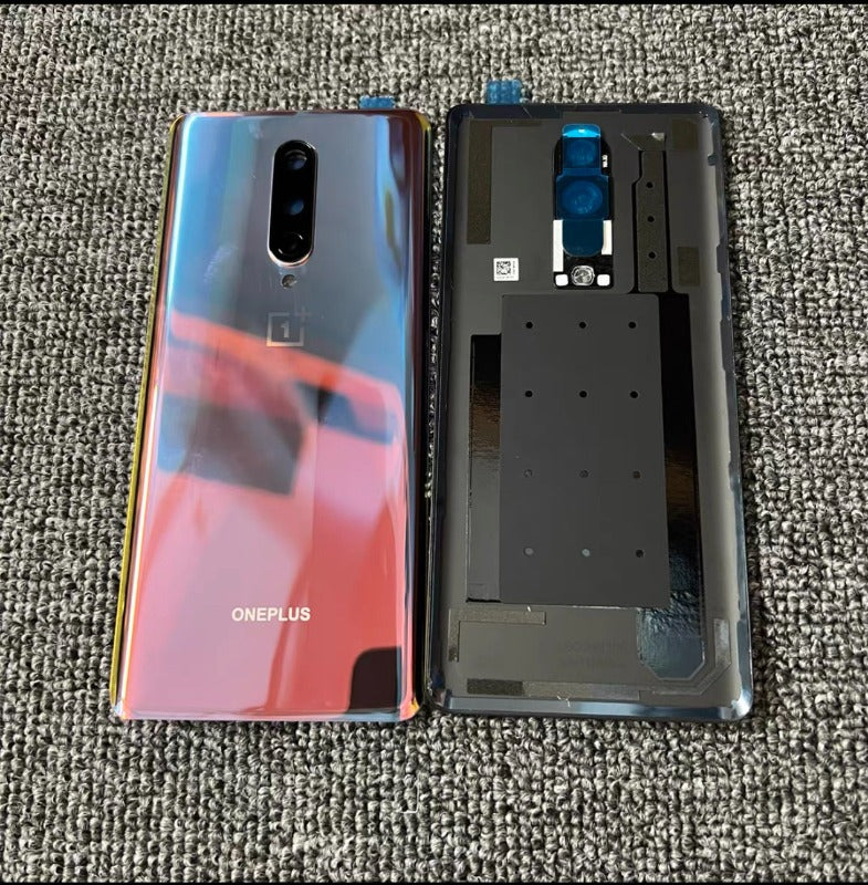 AAA+ quality For OnePlus Back Battery Cover Door Rear Glass Oneplus 8 8T 8Pro Battery Cover  Case With Camera Lens OnePlus phone repair parts
