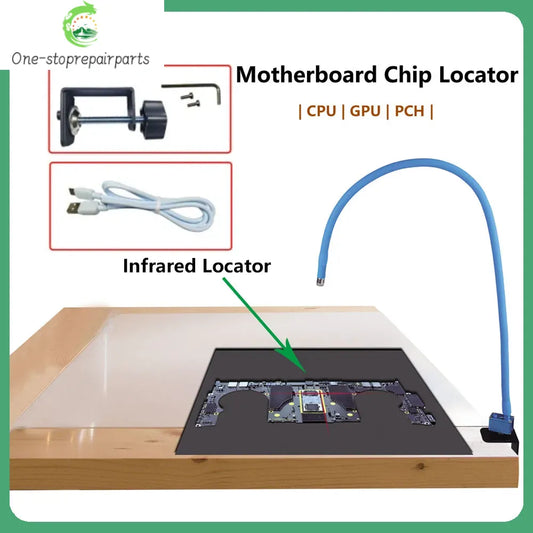 Sofix S-F30X BGA Chip Locator for Macbook Motherboard BGA IC Chip Soldering Maintenance Quickly Confirm Chip Positioning Points Professional Repair Tools