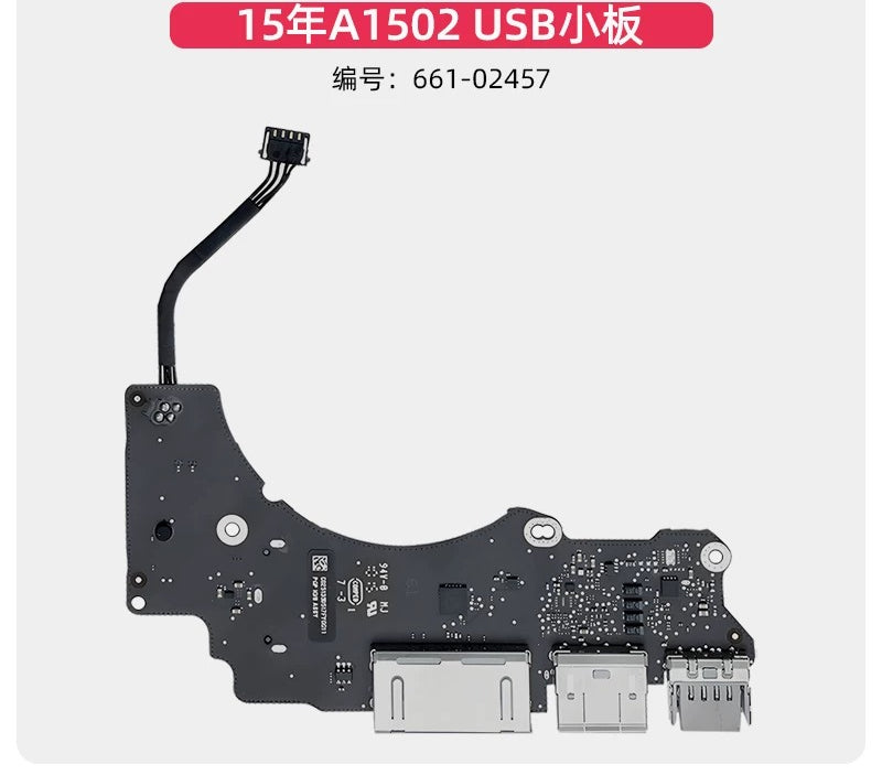 A1502 USB HDMI SD Card Reader I/O Board 820-00012-A 820-3539-A for MacBook Pro Retina 13.3" 2015 2014 2013 Years