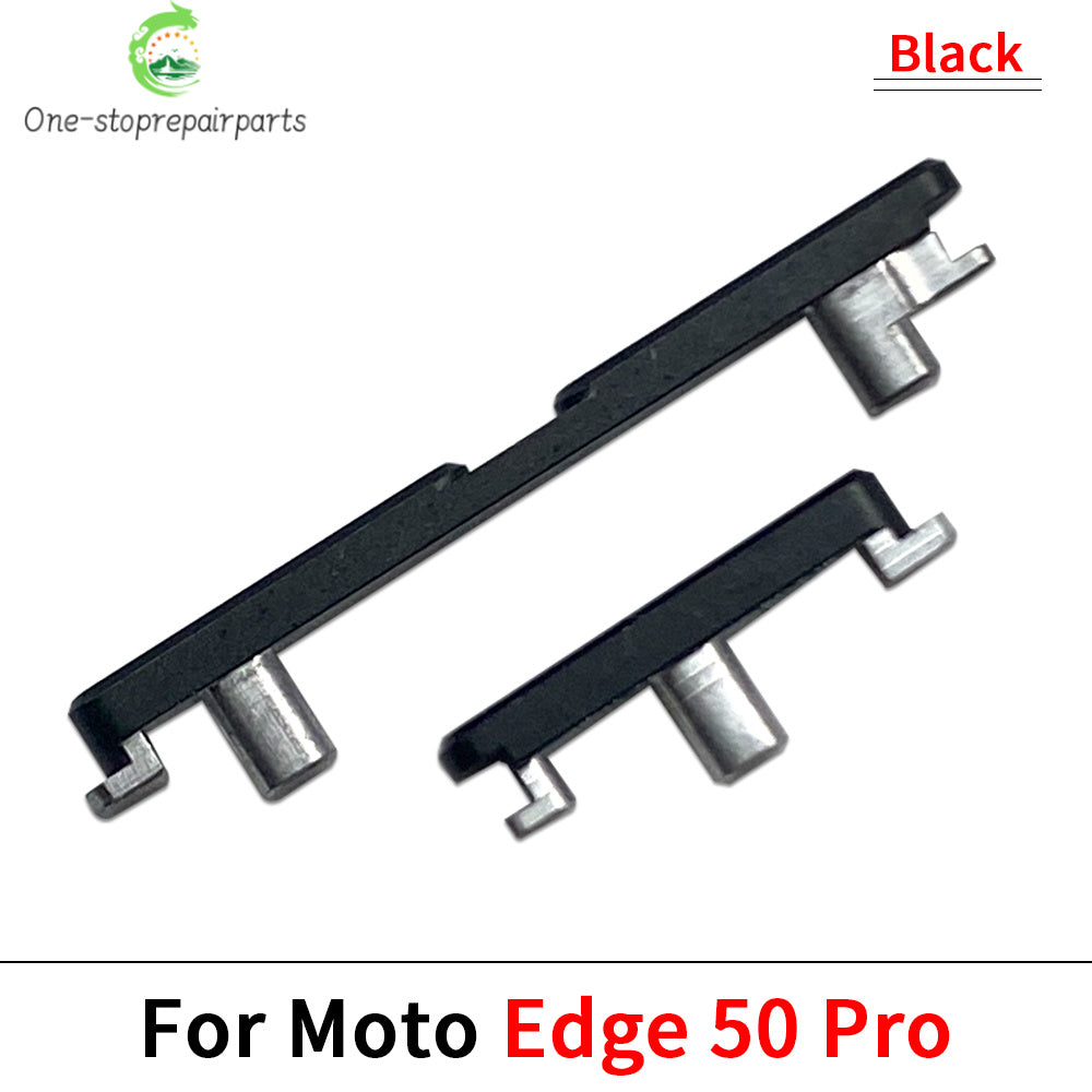 Power Volume Side Button Key External Plastic Button For Motorola Moto Edge 40 50 Neo Pro Fusion Motorola phone repair parts