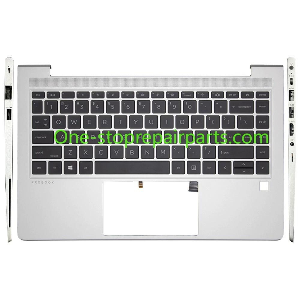 Upper top C case keyboard assembly  for For HP Elitebook 630 640 650 660 G8 G9 G10 G11 C case palmrest top case cover touchpad