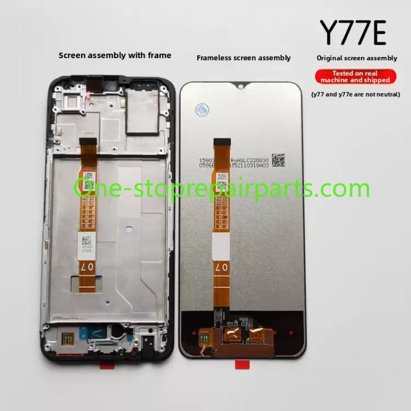 LCD touch screen assemly for VIVO Y77 5G Y77e/Y72t Y55s glass digitizer display original screen assembly