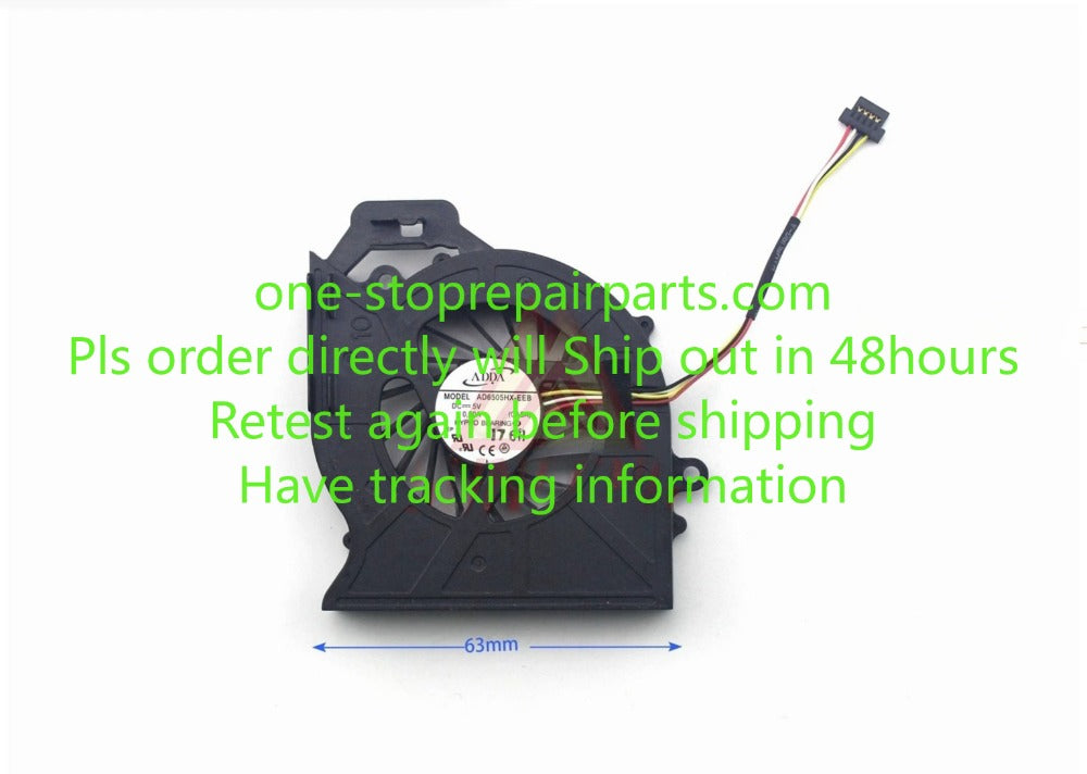 Genuine CPU Cooling Fan for HP Pavilion DV6-6000 DV7-6000 KSB0505HB-AJ77 650847-001 653627-001 650848-001 Pavilion dv7 dv7t-6000 6100 6b00 6c00 cooler fan