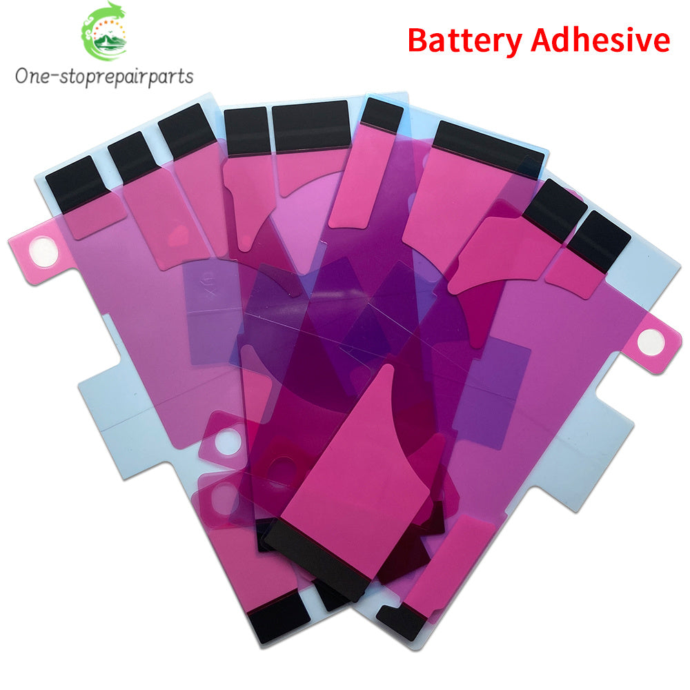 50Pcs/Lot, Battery Adhesive Sticker For iPhone 11 12 13 14 15 16 Pro Max Battery Double Tape Strip Pull Trip iPhone phone repair parts