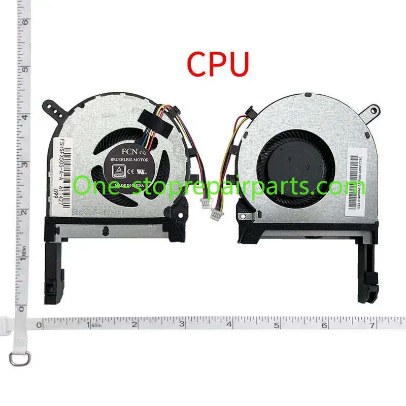 NEW GPU CPU Cooling Fans For ASUS FX95D FX505DD FX86 FX95G FX506 FA706  FX505GD FX505GE FX505GT  FX705G FX505D FA506 FA506IV ASUS laptop repair parts