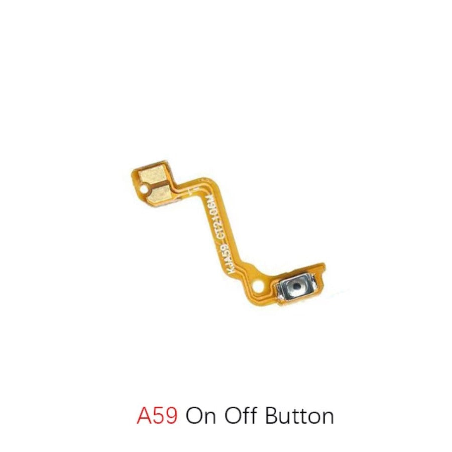 For Oppo Realme A37 A39 A57 A39 A59 A75 A79 A77 A83 Power cable Switch on volume cable of ribbon flex Oppo phone repair parts