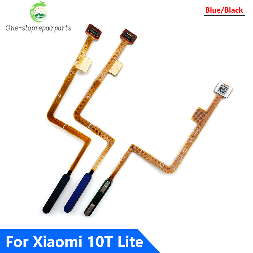 Fingerprint Scanner For Xiaomi Mi 10T Mi10T Lite Home Button Fingerprint Menu Return Key Recognition Sensor Flex Cable  Xiaomi  Xiao mi phone repair parts