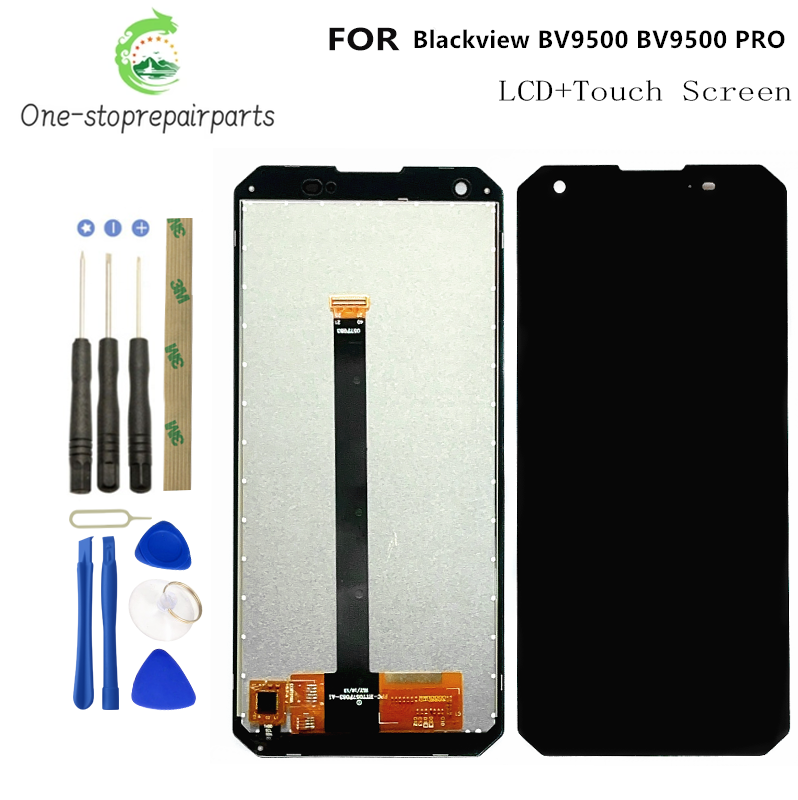 New For Blackview BV9500 Touch Screen + LCD Display Assembly Replacement For Blackview BV9500 BV9500 Pro BV9500 Plus Other Brand Phone repair parts