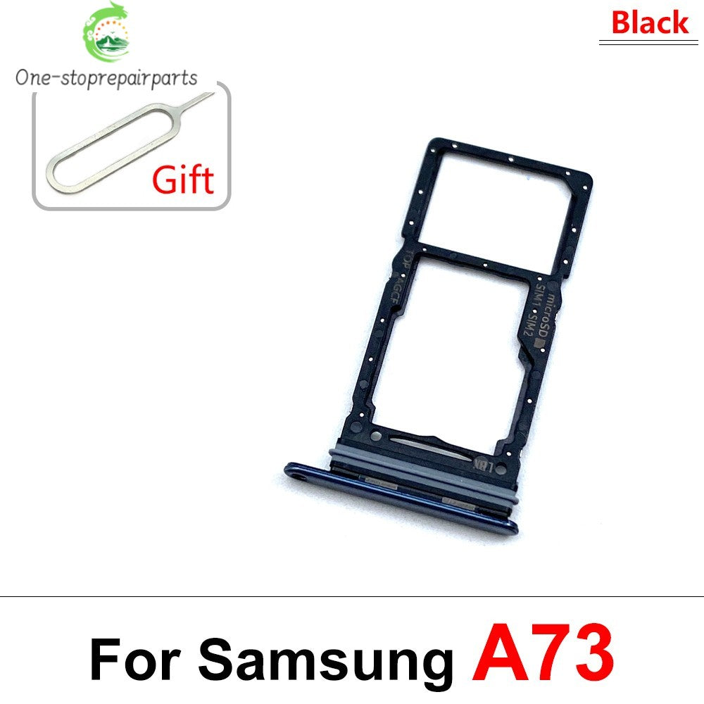 New For Samsung A23 A33 A53 A73 5G SIM Card Tray Slot Holder Replacement Parts Samsung phone repair parts