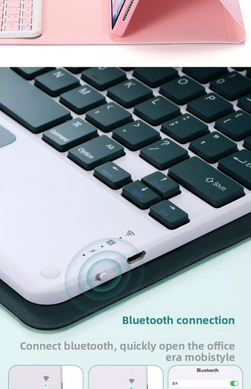 Suitable for Huawei Tablet MatePad 11.5S SE 11 2024  11.5 2025/2026 Smart Touch Bluetooth Keyboard Leather Case Pen Slot Case Protective Accessories