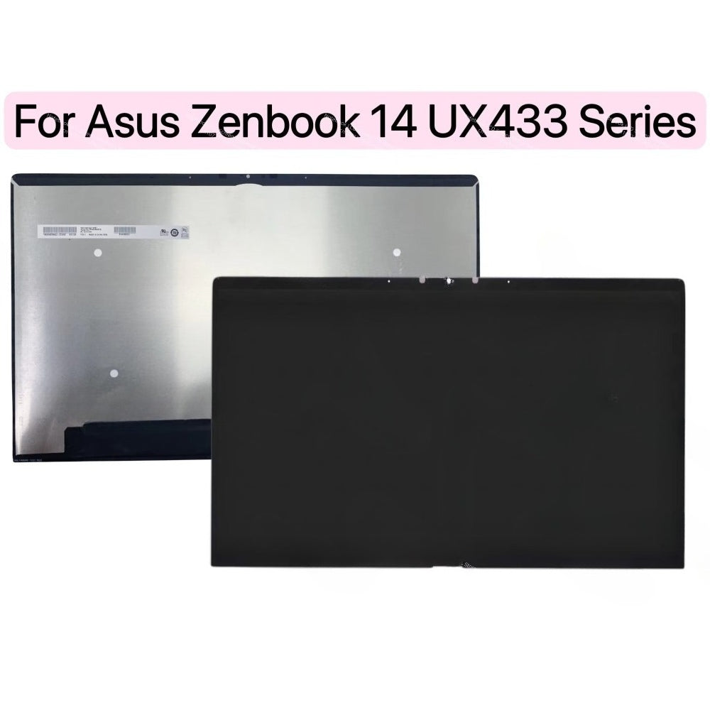 Original LCD Screen Assembly For ASUS ZenBook 14 UX433 U4300 UX433F UX433FN U4300F FHD 30PINS Replacement Matrix Display ASUS laptop repair parts
