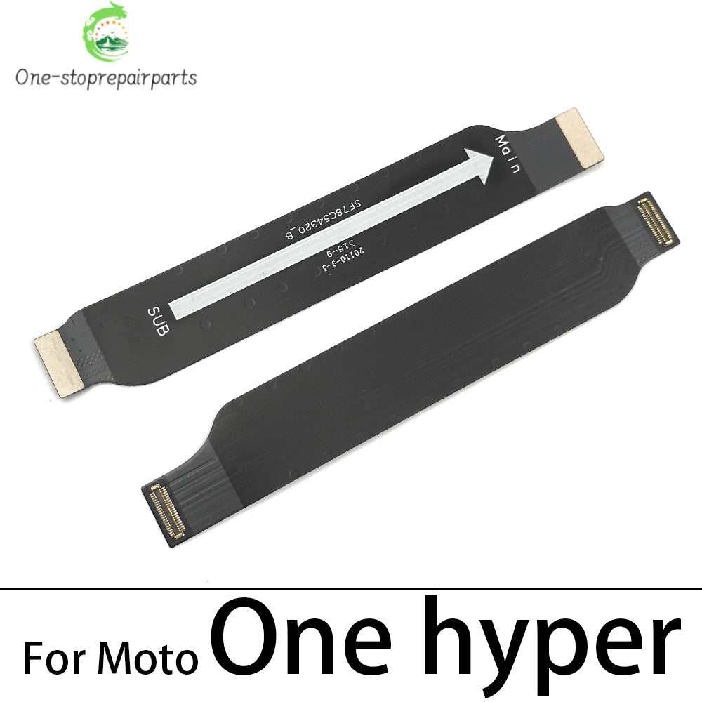 New Motherboard FPC Main Board Mainboard Connector Flex Cable For Motorola Moto One Fusion Plus Hyper Macro Vision Motorola phone repair parts