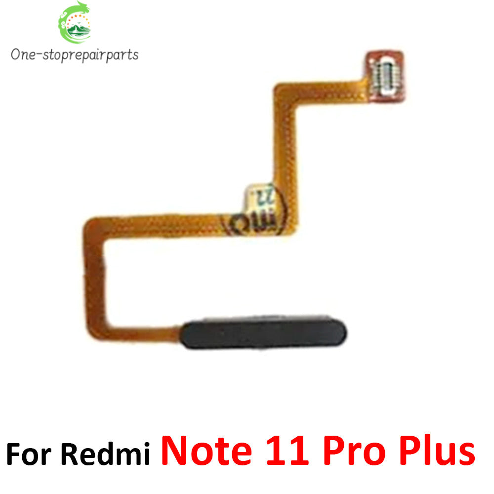New Home Button FingerPrint Touch ID Sensor Flex Cable For Xiaomi Poco M4 Pro 4G 5G / Redmi Note 11 11s Pro Plus 4G 5G  Xiaomi  Xiao mi phone repair parts