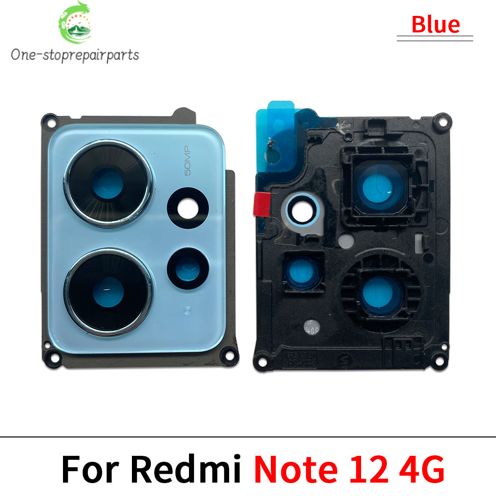 Back Rear Camera Glass Lens Circle Cover With Adhensive For Xiaomi Redmi 12 Note 12 13 Pro Plus 4G 5G Replacement Parts  Xiaomi  Xiao mi phone repair parts