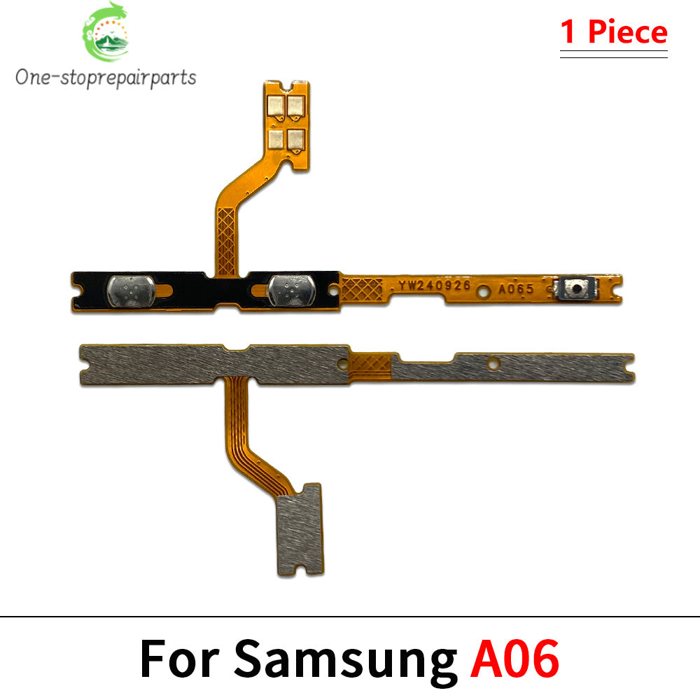 New For Samsung A05 A05s A06 A06s A15 A25 A35 A55 A16 4G 5G Power Switch On Off Button Volume Key Button Flex Cable Samsung phone repair parts