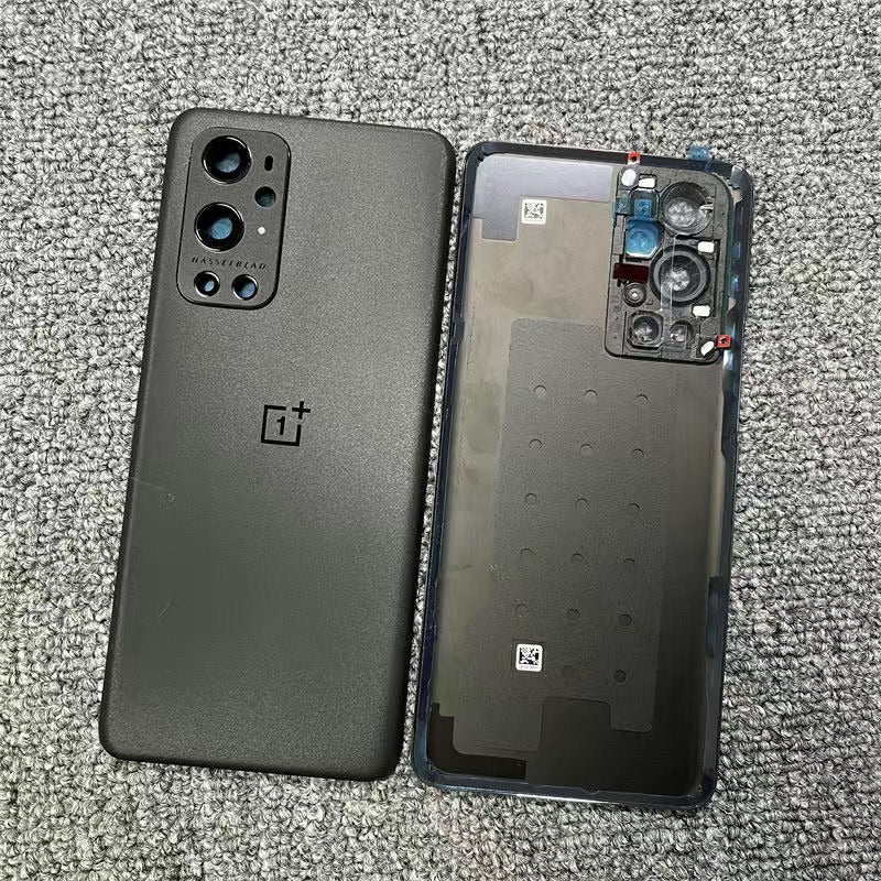 AAA+ quality For OnePlus Back Battery Cover Door Rear Glass Oneplus 9 9R 9Pro 9RT Battery Cover  Case With Camera Lens OnePlus phone repair parts