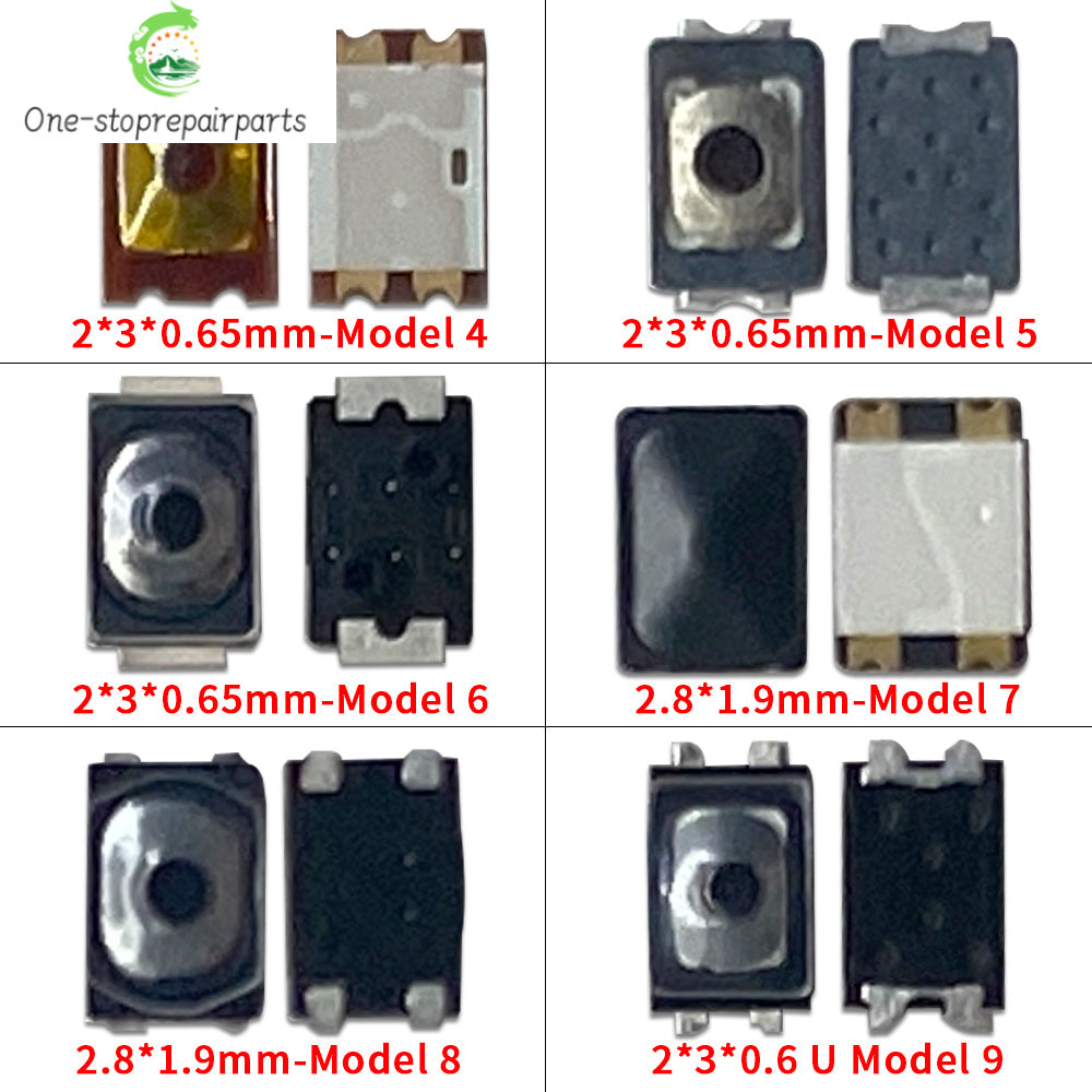 100Pcs,  Mobile Phone Tactile Push Button Switch Tact Micro Switch SMD On Off Inner Button For Iphone For Xiaomi For OPPO Xiaomi  Xiao mi phone repair parts