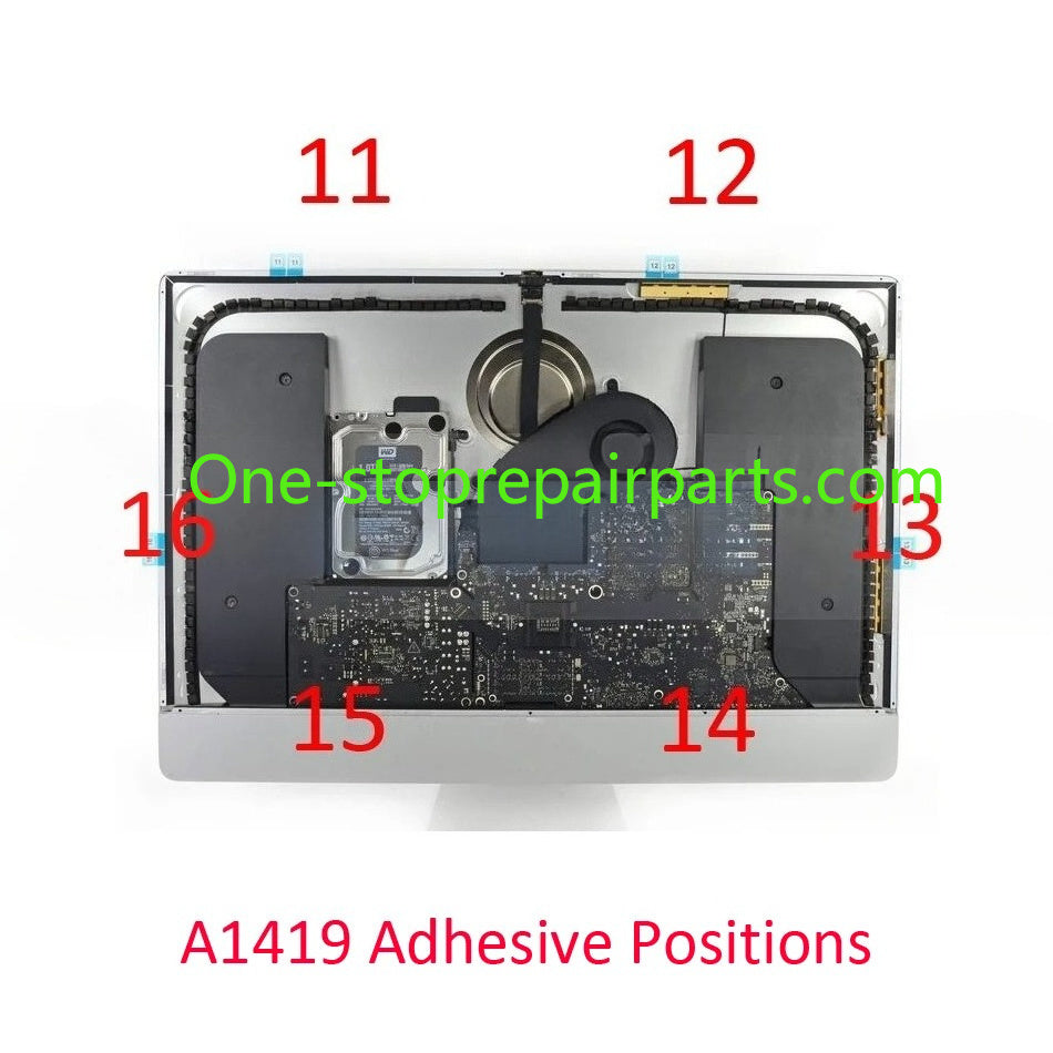 10Sets/Lot NEW A1419 A2115 LCD Display Tape Adhesive Repair kit for iMac 27" Adhesive Strip Glue Foam Sticker 2012-2019 Year iMac repair parts