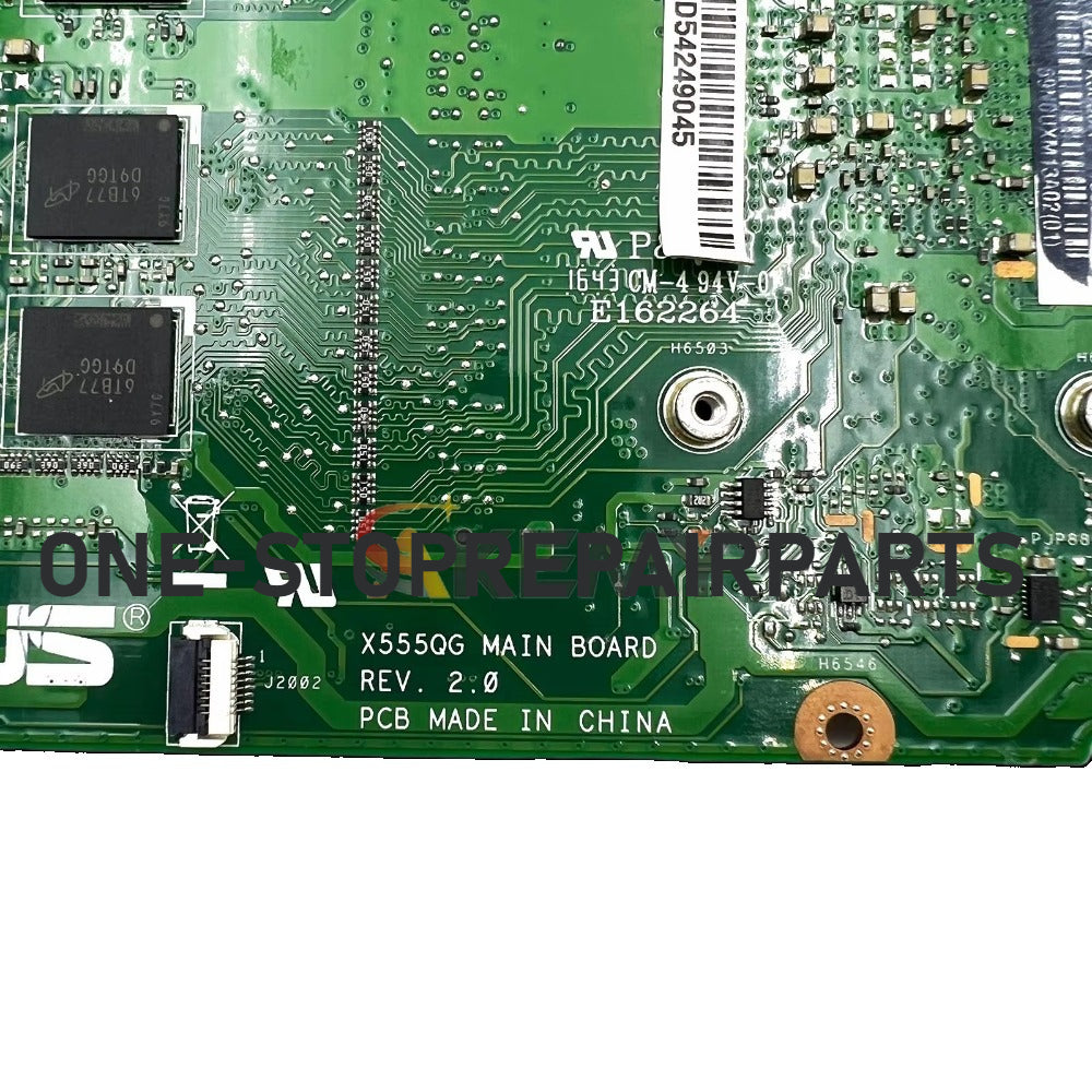 X555QA Laptop Motherboard For ASUS VivoBook K555Q X555QA A555Q X555Q X555QG Mainboard W/ A4 A6 A8 A10 A12 CPU Tests OK Fast Ship ASUS laptop repair parts