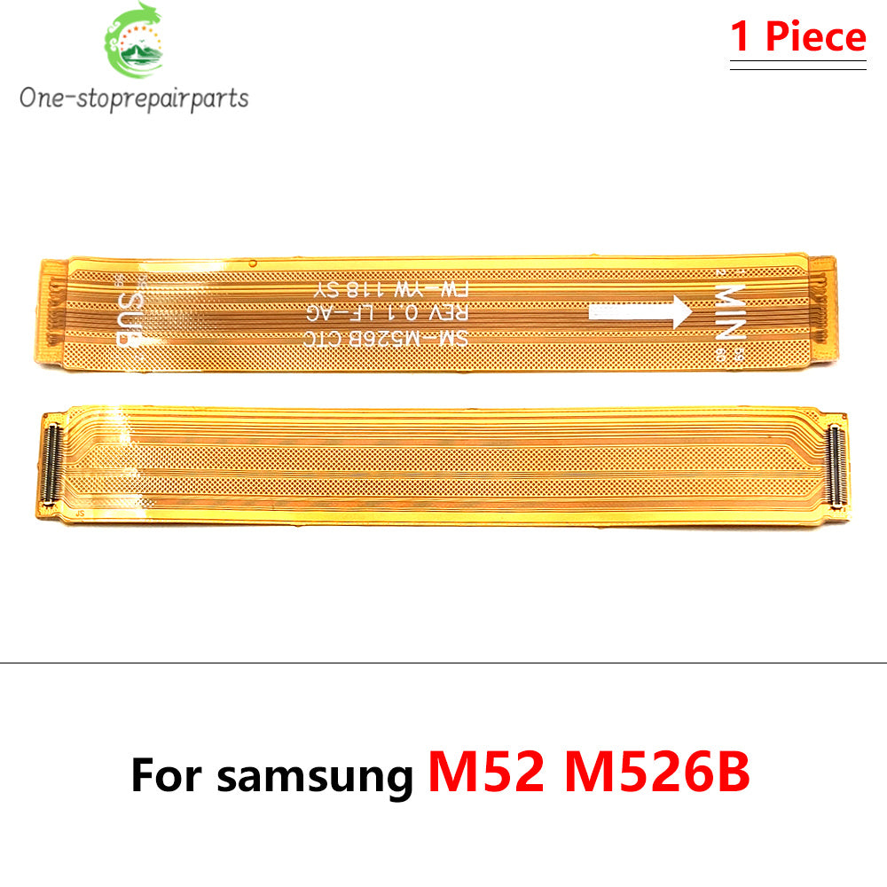 10Pcs， Main Board Motherboard Connector Flex Cable For Samsung M21 M31 M31S M51 M52 M62 M32 M10 M20 M30 M21s M30s M22 M53 M54 5G Samsung phone repair parts
