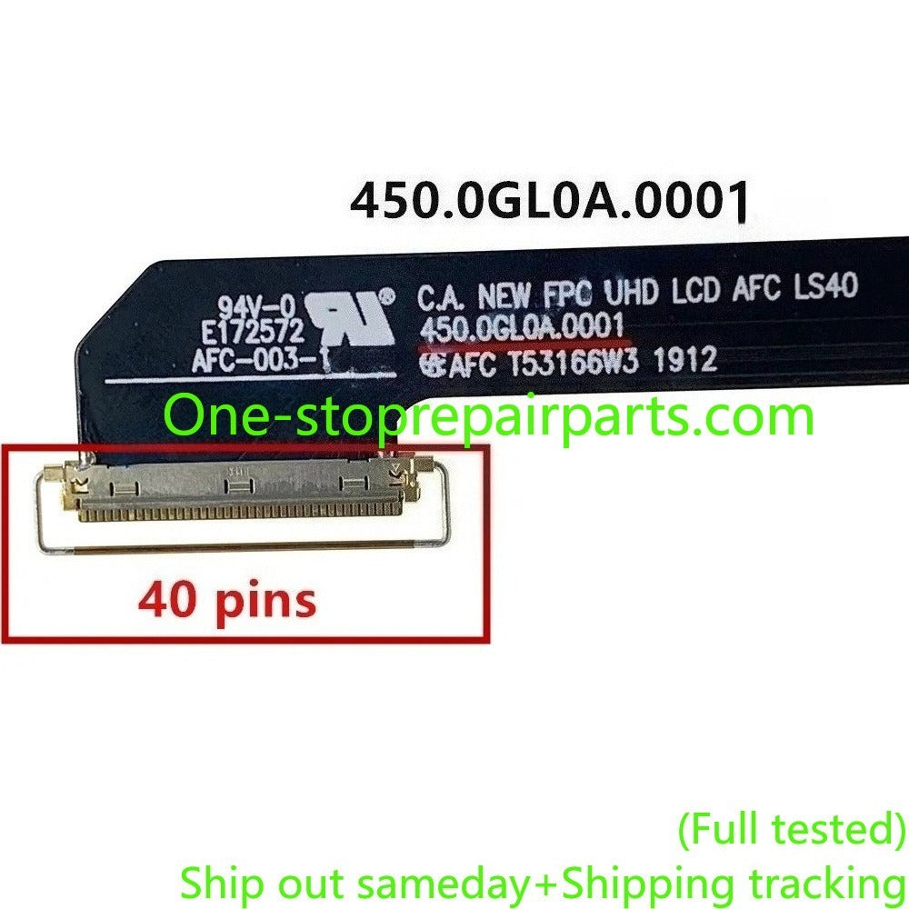 Screen Camera Cable 450.0GL0A.0001 450.0HB05.0001 non-touch UHD 4K LCD Connector For Lenovo Yoga S940 S940-14 S940-14IIL S940-14IWL 40pin UHD LCD Video Cable