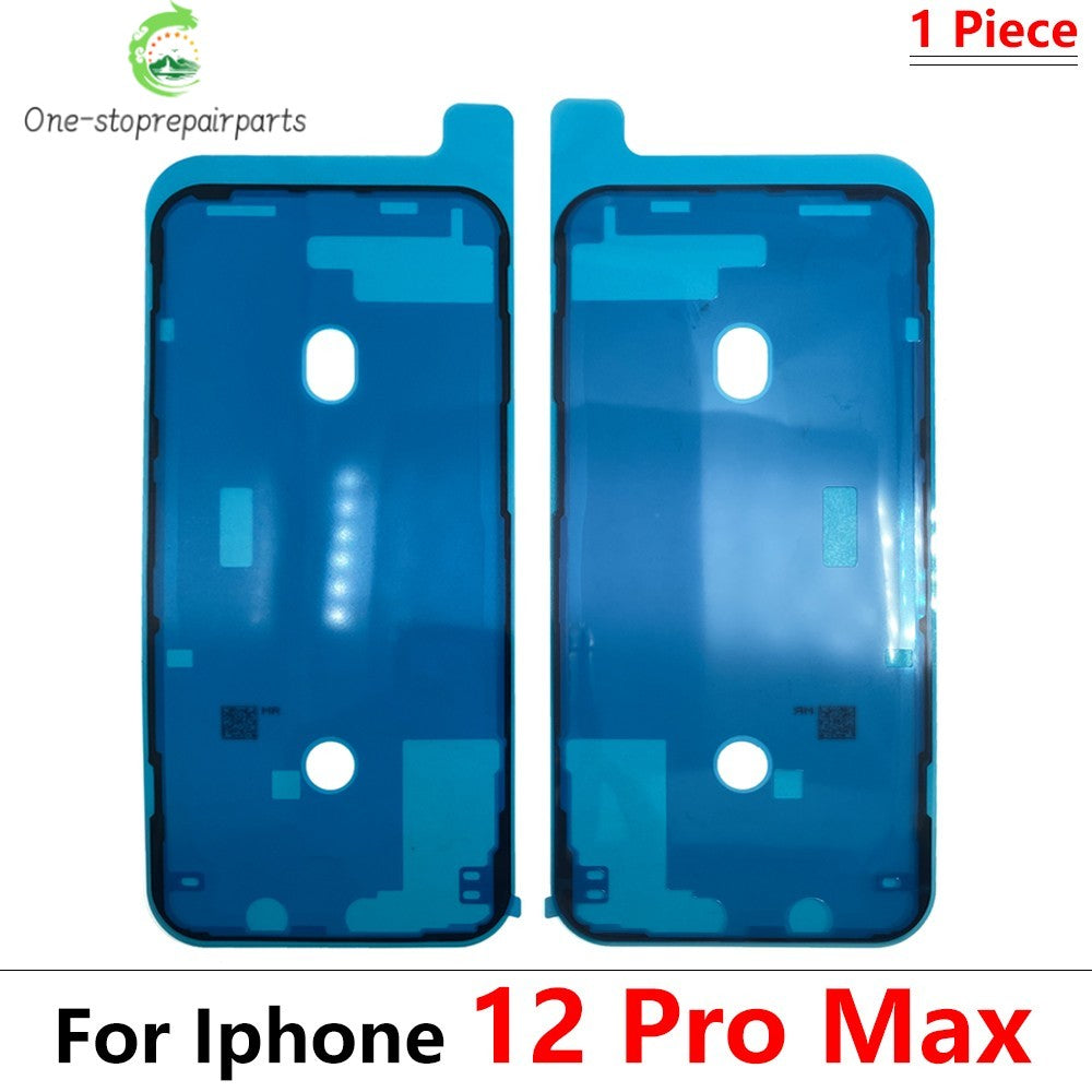 10Pcs Waterproof Sticker For iPhone 11 12 13 14 15 16 17 Pro Max Plus Adhesive LCD Screen Frame Seal Tape Repair Parts iPhone phone repair parts