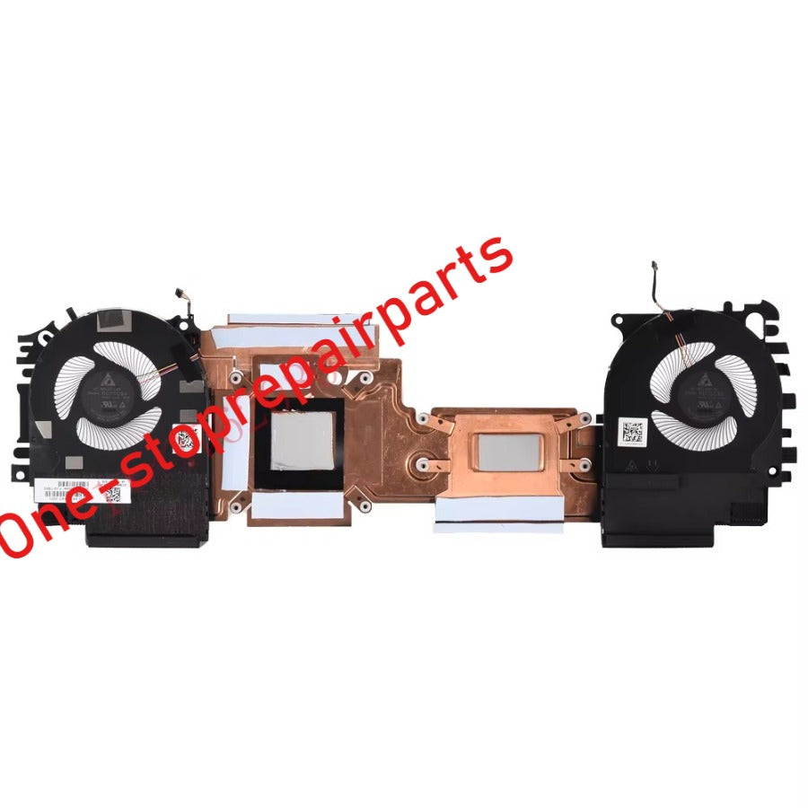 New Laptop CPU+GPU Cooling fan with Heatsink for HP ZBook Fury 15 G7 G8 Series M17047-001 ND75C53-19L06 ND75C52-19L05 DC5V 0.5A HP laptop repair parts