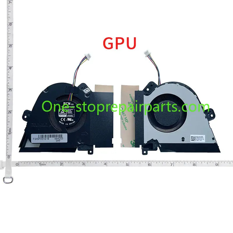 Laptop Cpu GPU Fan For ASUS TUF Dash F15 FX516 FX516P FX516PE FX516PR FX516PC FX516PM Air RTX3070 13NR0760P01011 13NR0760P02011 ASUS laptop repair parts