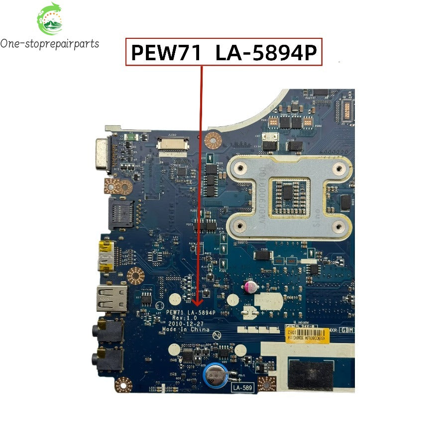 For Acer Aspire 5741G 5752G Laptop Motherboard With GT420M GT520M GT540M 1GB-GPU LA-5893P LA-5894P Acer laptop repair parts