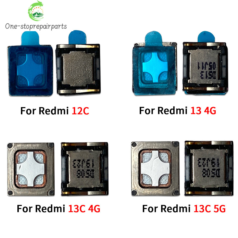 Front Top Earpiece Earphone Ear Speaker Sound Receiver For Xiaomi Redmi 9 9A 9C 9T 10 10A 10C 12 12C 13 13C 4G 5G Xiaomi  Xiao mi phone repair parts