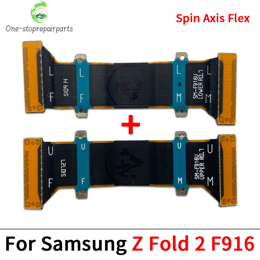 New Spin Axis Flex For Samsung Z Fold 1 2 3 4 5 6 MainBoard Connector LCD Display USB Flex Cable For Samsung Z Flip 1 2 3 4 5 Samsung phone repair parts