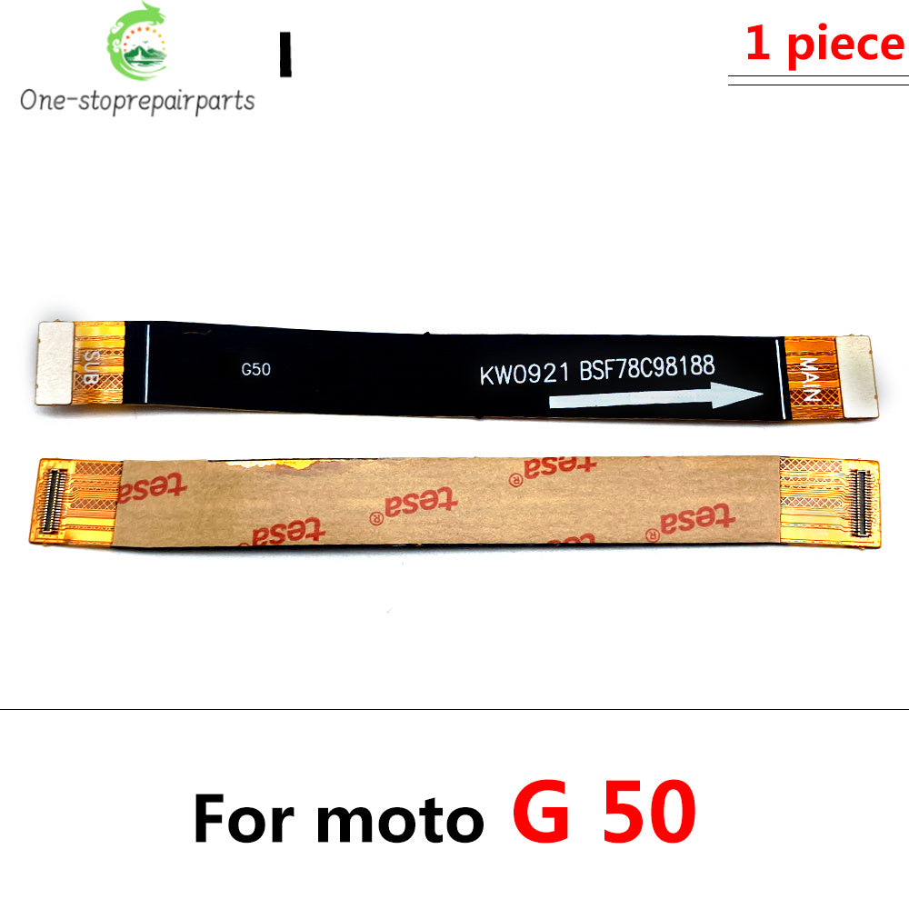 Mainboard Main Board Motherboard Connector Flex Cable For Moto G31 G41 G51 G71 G50 G60 G60s G100 G200 G32 G52 G62 G82 G53 G53 5G Motorola phone repair parts