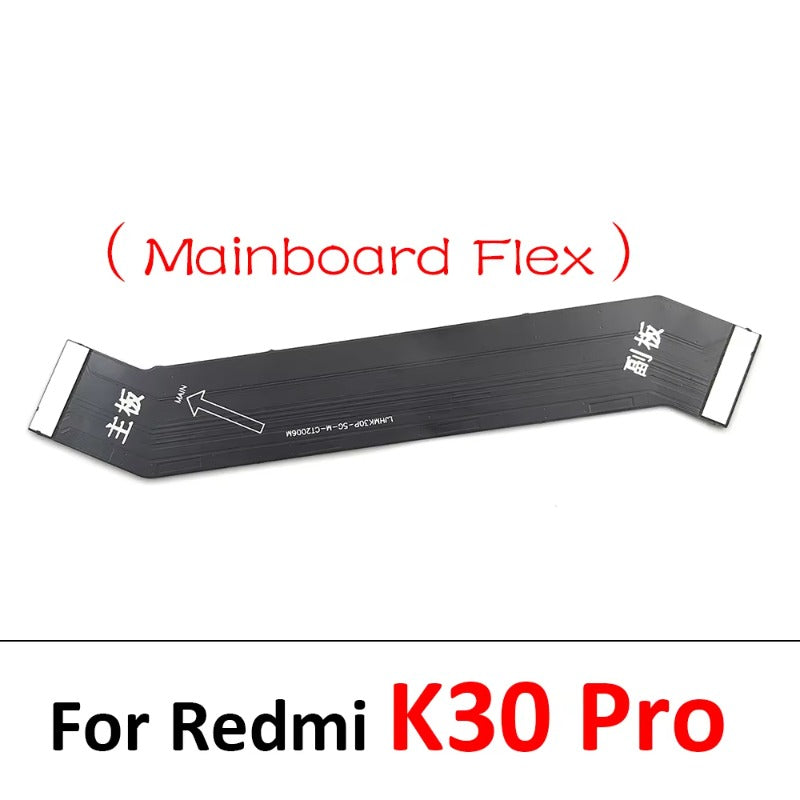 10Pcs/Lot, New For Xiaomi Redmi K20 K30 Pro K40 K50 Gaming 4G 5G Main Board Motherboard Connector Board Flex Cable  Xiaomi  Xiao mi phone repair parts