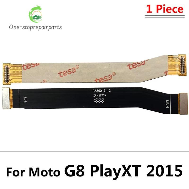 10pcs Main Board Mainboard Connect Flex Cable For Motorola Moto G8 G9 Plus Play Power One Hyper Macro Vision Fusion Plus Motorola phone repair parts