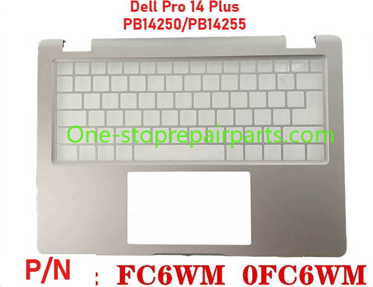 Cover case for Dell Pro 14 Plus PB14250 PB14255 lcd bck housing bezel palmrest topcase keyboard bottom cover 0FC6WM 0V9KJV 0KP5GX 0H2R8R 038HRX