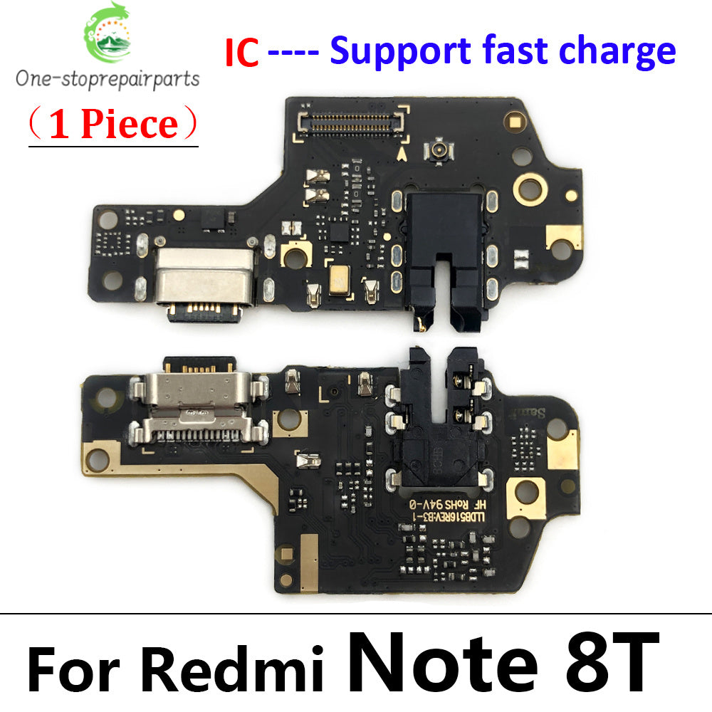 10Pcs, Charger Board Flex For Xiaomi Redmi Note 7 8 8T 9 9s 10 10s 11 12 Pro 4G 5G USB Port Connector Dock Charging Flex Cable Xiaomi  Xiao mi phone repair parts