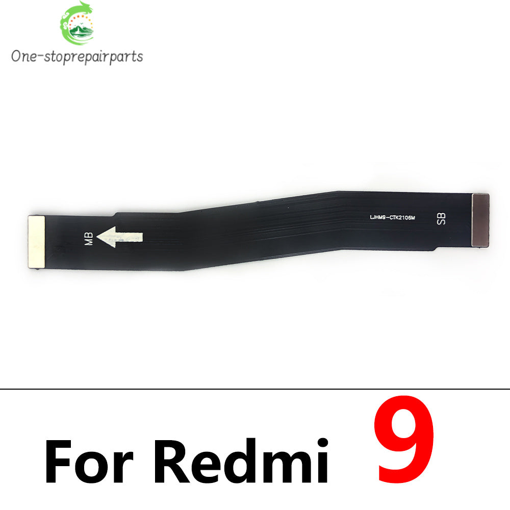 50Pcs/Lot, Main Board Motherboard Mainboard Flex Cable For Xiaomi Redmi 9 9A 9C 6 6A 8A Note 10 10s 8 7 6 Pro Note 11 4G 5G  Xiaomi  Xiao mi phone repair parts
