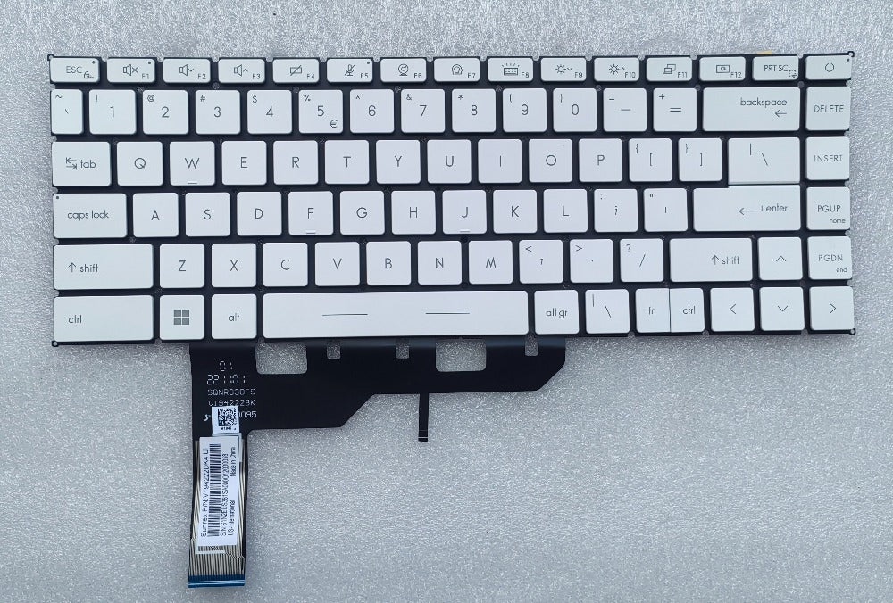 Upper case with keyboard for MSI Prestige 14 MS-14C1 14C2 14C4 P14 palmrest topcase C-cover keyboard MSI laptop repair parts