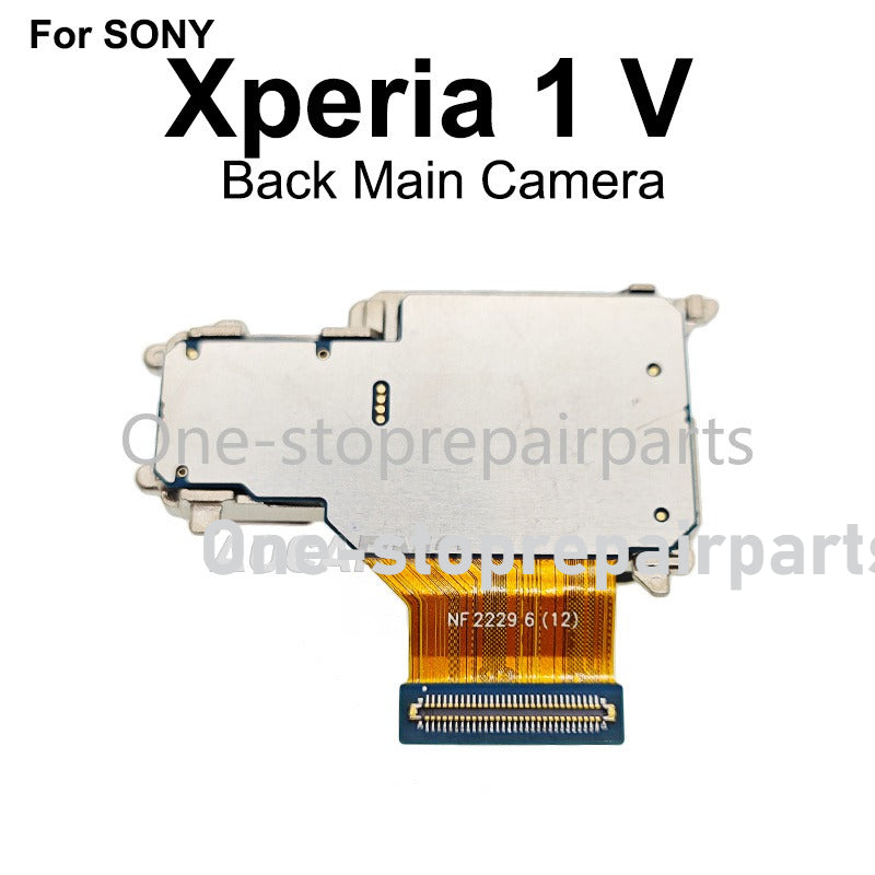 For Sony Xperia 1 V XQ-DQ72 DQ54 DQ44 SO-51D X1V Front Facing Back Ultra Wide Main Telephoto Zoom Camera Module Flex Cable Sony phone repair parts