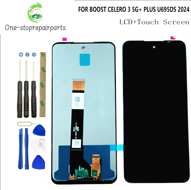 New Original Touch Screen LCD Display For BOOST CELERO 3 5G+ PLUS U695DS 2024 LCD Screen Touch Digitizer Replacement Other Brand Phone repair parts