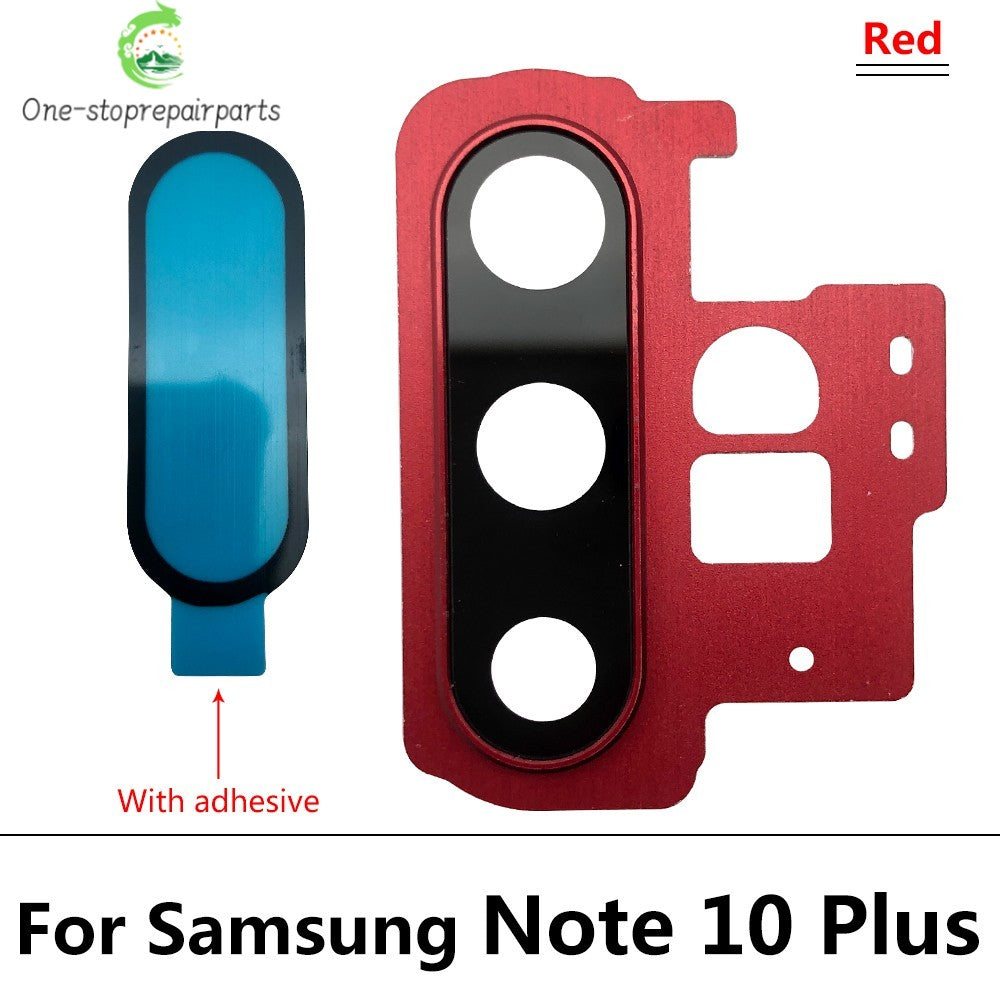 Housing Back Rear Camera Glass Lens With Cover Frame Holder For Samsung Note 20 / Note 20 Ultra / Note 10 Plus / Note 10 Lite Samsung phone repair parts